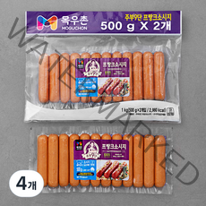 목우촌 주부9단 프랑크 소시지, 500g, 4개