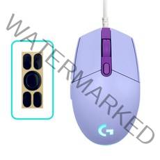 로지텍 G102 2세대 LIGHTSYNC 게이밍 유선 마우스 MU0054 + 마우스 피트, G102_라일락 + 피트1개