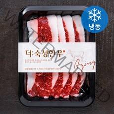더숙성한우 차돌박이 3등급 구이용 (냉동), 200g, 1개