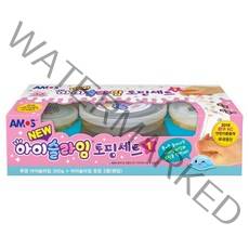아모스 아이슬라임 키즈 아이슬라임300g 토핑 2종 ( 랜덤 ), 아이슬라임 토핑세트