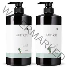 살림백서 오푼티아&밤부 샴푸 유칼립투스향, 1000ml, 2개