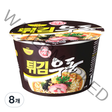 오뚜기 튀김우동 용기110g, 110g, 8개