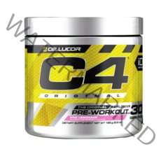 Cellucor C4 부스터 오리지널 헬스 프리워크아웃 핑크 레모네이드 30 서빙 195 g, 1개, 195g