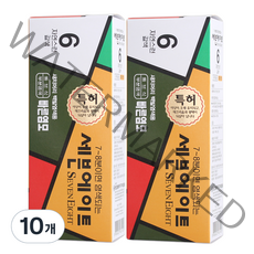동성제약 세븐에이트 새치 염모제, 6호 자연스런갈색, 10개