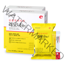 레모나 상큼한 비타민 레모나에스산, 40포, 60g, 2개