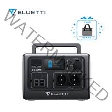 BLUETTI 블루에티 EB55 700W/537Wh 파워뱅크 휴대용 대용량 보조배터리 올인원 인산철 차박 캠핑 낚시 야외작업용, 1개