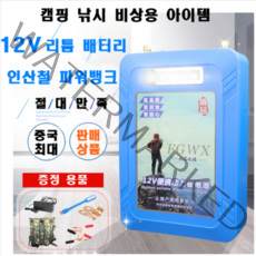 FGWX 리튬인산철 파워뱅크12V 80A 120A 160A 200A 240A 280A 320A 하드케이스 캠핑 낚시용 배터리 캠핑용, 1개