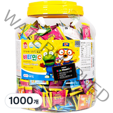 뽀로로 비타민 C 복숭아맛, 1000정, 1개