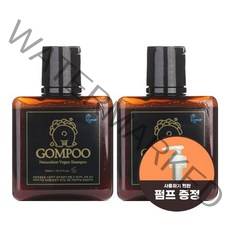 곰푸 자연주의 비건 샴푸, 300ml, 2개