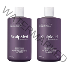 스칼프메드 레드캡슐바이옴 탈모완화 샴푸, 400ml, 2개