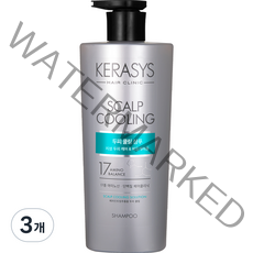 케라시스 두피 프레쉬 쿨 샴푸, 750ml, 3개