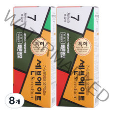 동성제약 세븐에이트 새치 염모제, 7호 흑갈색, 8개