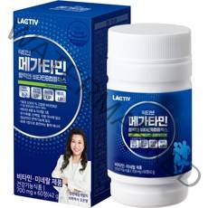 락티브 메가타민 활력엔 비타민B컴플렉스 42g, 60정, 1개