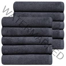 10장 데일리타올 30수 120g, 챠콜그레이5장+챠콜그레이5장, 10개
