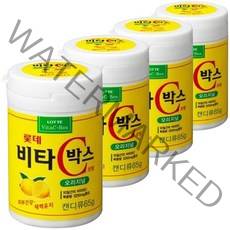 롯데제과 롯데 비타C박스, 65g, 4개