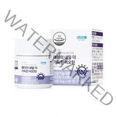 애터미 내일 더 가득한 비오틴 300mg x 60정, 18g, 1개