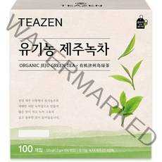 티젠 유기농 제주 녹차, 1.2g, 100개입, 1개