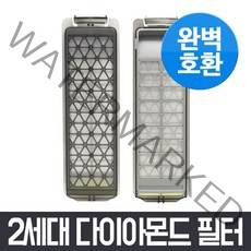 2세대 다이아몬드 필터 2개 삼성 세탁기 통돌이 먼지 거름망 먼지망 먼지통 액티브워시, 2Ea, 삼성 WA16M6551KS 세탁기  2세대 다이아몬드 필터