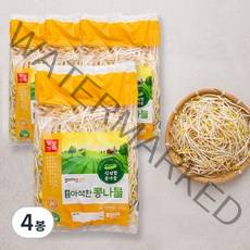 곰곰 아삭한 콩나물, 500g, 4봉