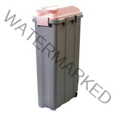 바람 벨라 휴지통 25L, 핑크, 1개
