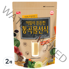 엄마사랑 아침이 든든한 통곡물 선식, 2개, 1.3kg