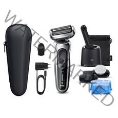BRAUN 시리즈 7 면도기 71-S7320cc + 파우치, 실버(면도기), 71-S7320cc(면도기)