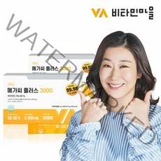 비타민마을 메가씨 플러스 3000 2박스 (3g x 90포 x 6개월분), 3g, 180개입