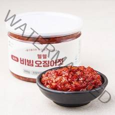 웰웰 실속 비빔 오징어젓, 500g, 1개