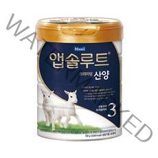 매일유업 앱솔루트 산양분유 3단계 750g 3캔