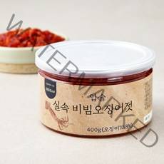 입술 실속 비빔오징어젓, 400g, 1개