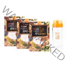 이경제 더힘찬 선식100 3박스(30포) + 쉐이커 / 아침식사대용