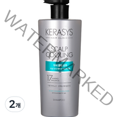 케라시스 두피 쿨링 샴푸 플러스, 600ml, 2개