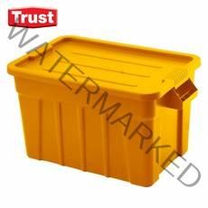 트러스트 THOR 다용도 토트 박스 75L + 덮개, YELLOW, 1세트