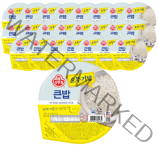 맛있는 오뚜기밥 큰밥, 300g, 24개