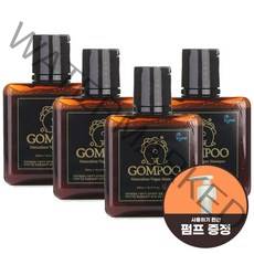 곰푸 자연주의 폴리페놀 비건탈모 약산성 저자극 샴푸 300ml x 4