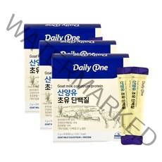 데일리원 산양유 초유 단백질 30p, 3개, 60g