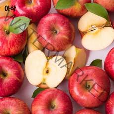 아삭 상큼달콤 사과, 가정용 사과 5kg 중대과, 1개