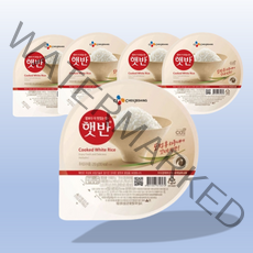 햇반 백미밥, 180g, 12개