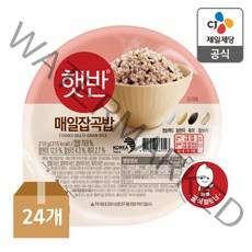 햇반 매일잡곡밥, 210g, 24개