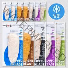 하림 이닭 닭가슴살 오리지널 100g x 3p + 훈제 100g x 3p + 갈릭 100g x 2p + 블랙페퍼 100g x 2p + 바질올리브 115g x 2p (냉동), 1세트