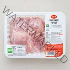 한강식품 무항생제 인증 닭다리살 (냉장), 500g, 1개