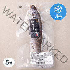 국산 손질 통 민어 (냉동), 250g, 5팩