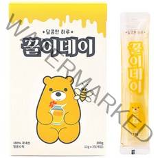 꿀이데이 휴대용 벌꿀스틱, 300g, 1개