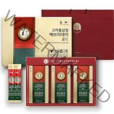 풍년보감 6년근 고려홍삼정 에브리데이 골드 홍삼스틱 30포 선물세트 + 쇼핑백, 300g, 1세트