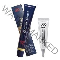 웰라 콜레스톤 퍼펙트 플러스 염모제 80g + 셀리본 33 실크 프로틴 앰플 12ml, 6/95, 1세트