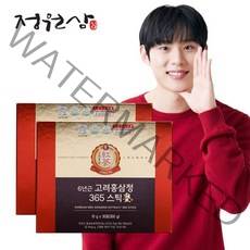 6년근 고려홍삼정 365 스틱 황, 300g, 2세트