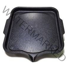 라라키친 고기불판모음전 삼겹살불판 고기불판 가벼운불판, 1개, 빗살무늬 사각팬