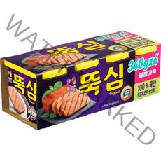 목우촌 뚝심, 340g, 4개