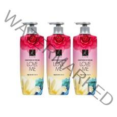 엘라스틴 퍼퓸 컨디셔너 러브미, 600ml, 3개