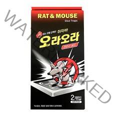 대일제약 쥐자바 오라오라 쥐 포획용 끈끈이 본드, 2개입, 1개